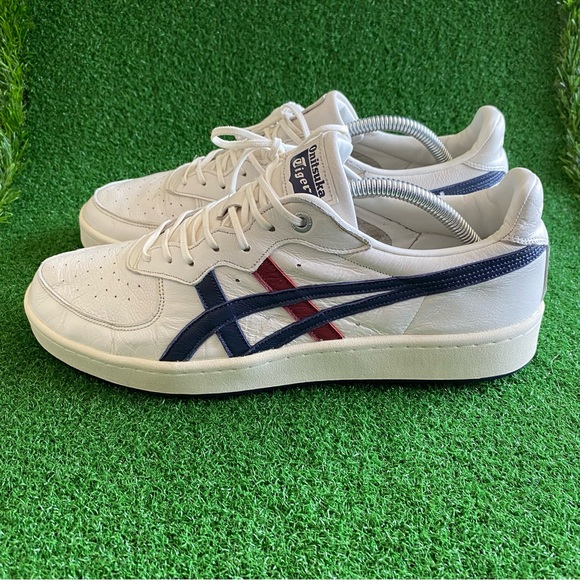 Asics Onitsuka Tiger GSM SD 1183A803 CREAM/PEACOAT Sz 9 .5 Men's Sneakers - Picture 2 of 8